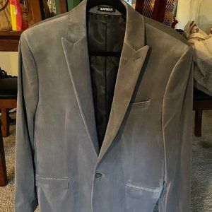 Suede suit jacket/blazer